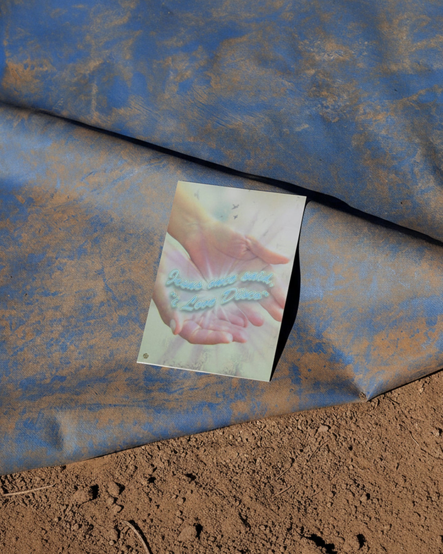 Jesus Loves Disco Postcard